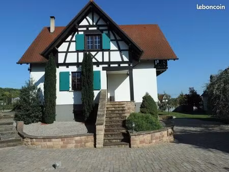 maison de alsacienne à colombages