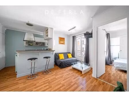 paris xivème : deux pièces en étage élevé / pernety