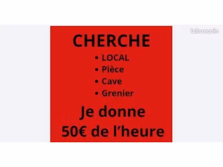 cherche endroit  pièce  local  cave  grenier  garage etc strasbourg et environ