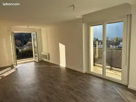 appartement t4 de 80 m²  à 5 minutes à pieds du lac