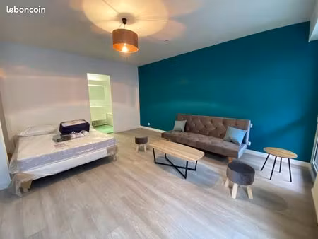 hypercentre le mans - appartement meublé 1 pièce de 32m² proche des jacobins