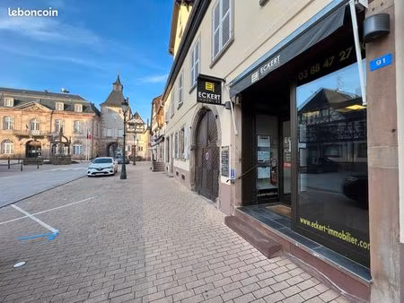 a louer local commercial avec vitrine au cœur de rosheim