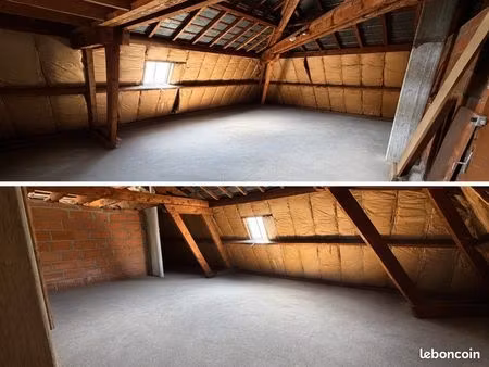 grande surface sous combles – rouen saint-marc