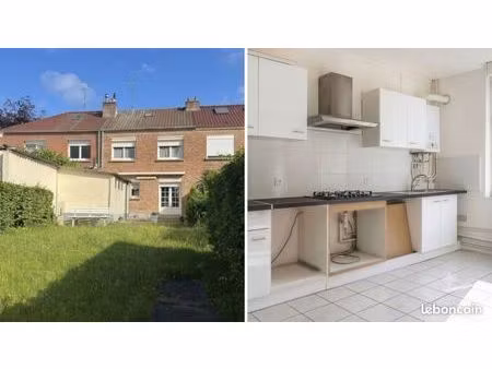 maison de ville t3 de 60m² avec jardin – le havre