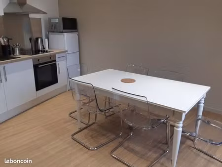f2 paking privé hyper centre meublé