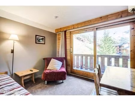 appartement deux pièces ski aux pieds - méribel mottaret