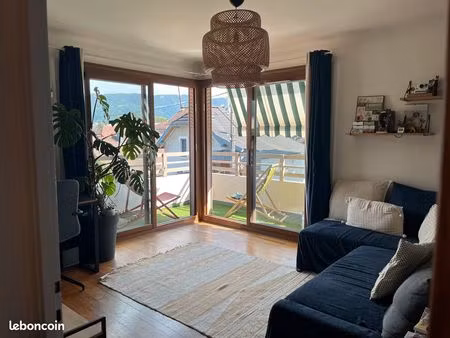 appartement cran-gevrier 3 pièces + atelier