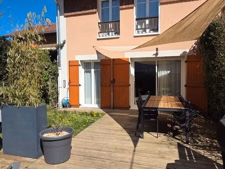 vente particulier duplex « esprit maison » avec jardin de 70 m² - proche genève/annecy