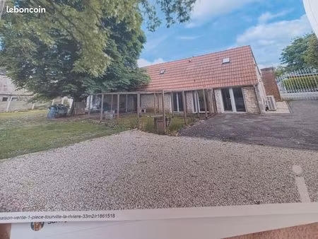 maison en partie à rénovée