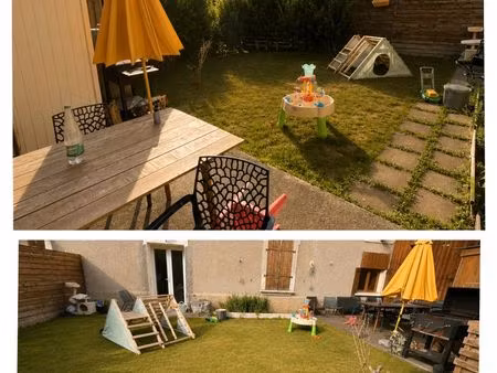 t3 de 107 m² avec jardin privatif