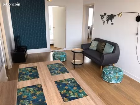 appartement 80m² lumineux avec vue – 4 chambres – mont-saint-aignan parc de l'andelle