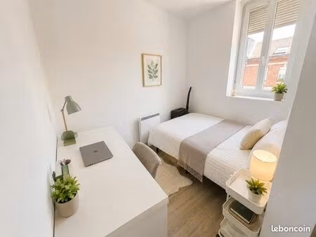 à louer - t2/1bis de 30m2 rue saint-honoré  amiens