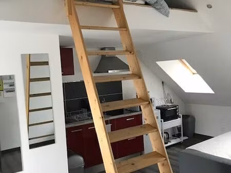 loue f1bis avec mezzanine neuf - amiens hyper-centre et gare (la vallée)