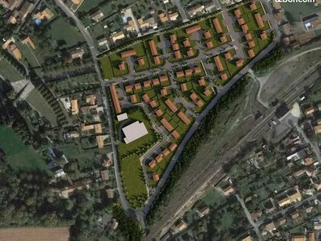 terrain 451 m² mauze sur le mignon