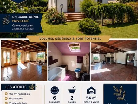 grande maison familiale avec grand atelier