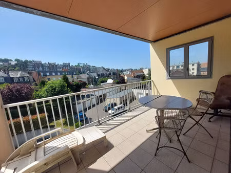 appartement centre ville dieppe 3 pièce(s) 67.38 m2- balcon-ascenseur -parking