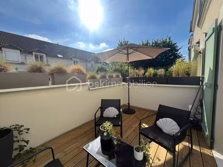 exclusivité - duplex t3 avec terrasse - cave - garage - lomme métro