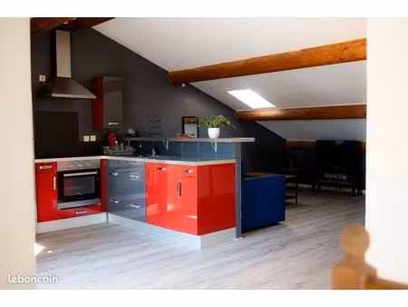 appartement t2 49m2 + terrasse et garage