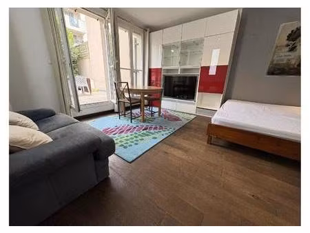 studio meuble bougival avec jardin privatif