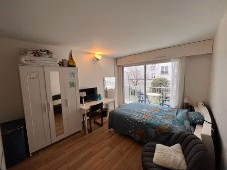 studio meublé avec balcon - alésia paris 14