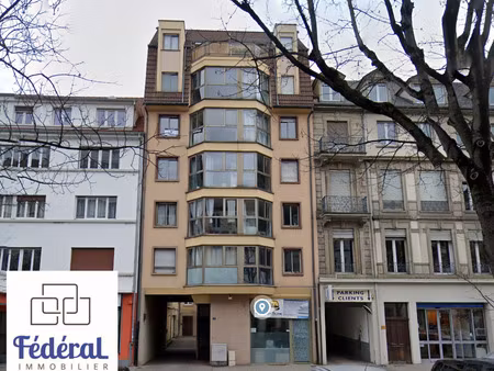 studio strasbourg centre bd poincaré côté cour balcon 4è éta