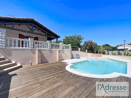 maison t4 plain-pied avec piscine et sous-sol - bruguières 31150