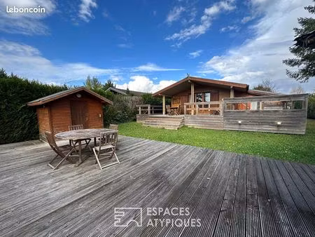 maison en bois 4 pièces 58 m²
