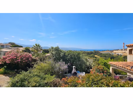 ajaccio villa duplex t3 + t2 vue mer
