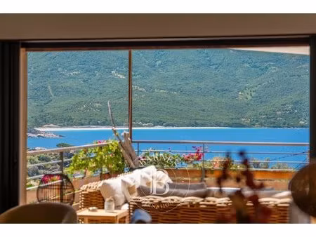 exclusivité  sagone  villa contemporaine vue mer panoramique  4 chambres  piscine  plage à