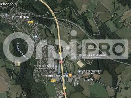 terrain 1 700 m² pierre buffiere