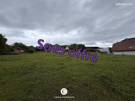 terrain 1 118 m² faucigny