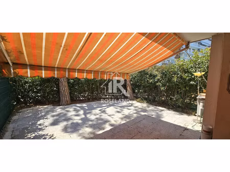 cagnes sur mer- rez-de-jardin - plage- calme