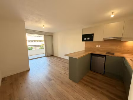 t1 bis rénové de 34 m2 avec terrasse et parking -- toulouse c