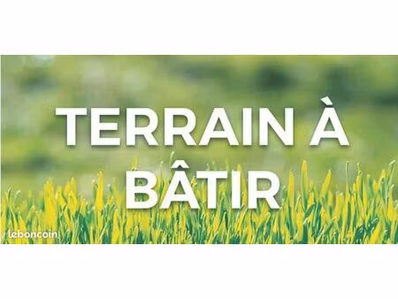 terrain à bâtir de 1300 mètre carré
