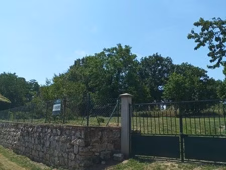 terrain à bâtir