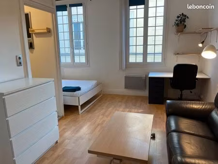 studio meublé 26 m² – hyper centre – rouen