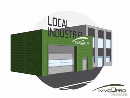 local industriel 215 m²