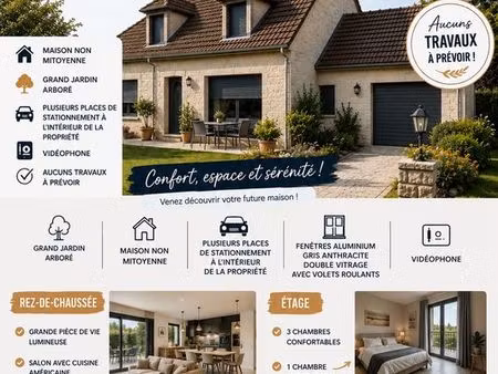 maison avec terrain à vendre