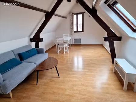 2 pièces meublé 52m² (38 m² carrez) + parking