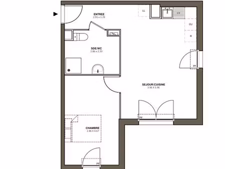 t2 neuf avec jardin de 89 m² – le mée-sur-seine