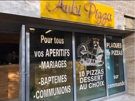 vente fond de commerce pizzeria aubignan aubipizza