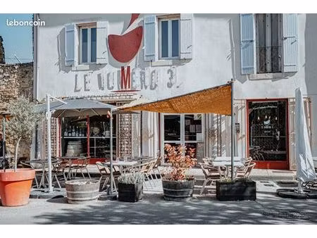fond de commerce restaurant terrasse + appartement