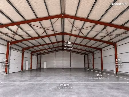 hangar à louer 700m2
