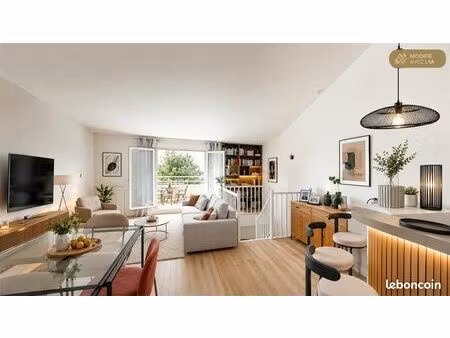 duplex 3 pièces 76 m²