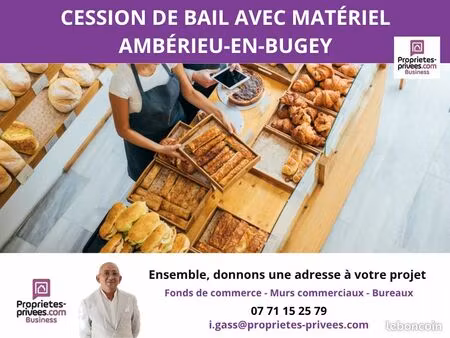 local boulangerie  pâtisserie 45 m²