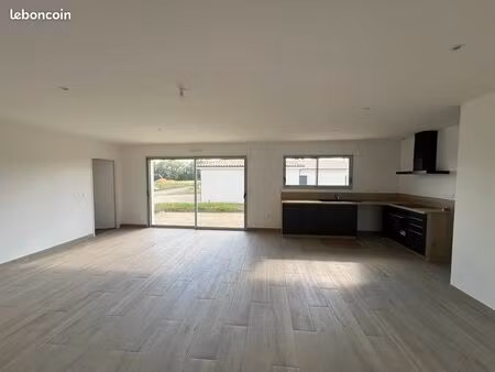 maison neuve 127m2 bi̇gnoux