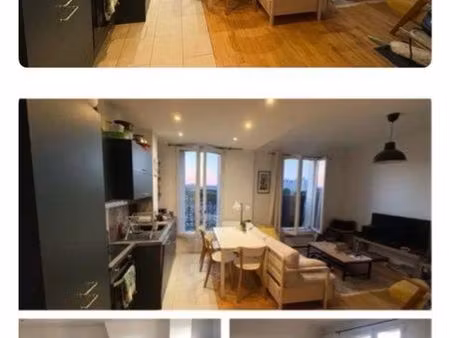 3 pièces 60m2 à louer 98 rue baudin levallois perret