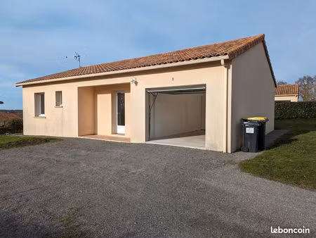 maison 3 pièces  l'isle jourdain (86150)