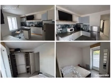 f2 meublé 26 m² avec terrasse – lisieux