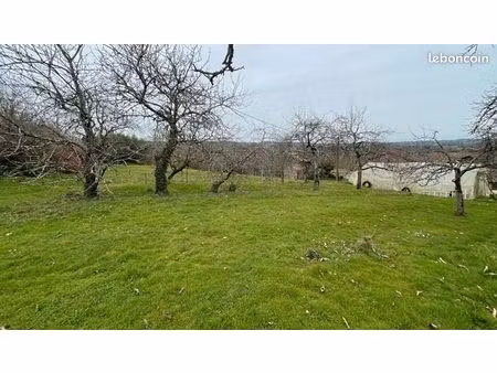 terrain 1 600 m² aixe sur vienne